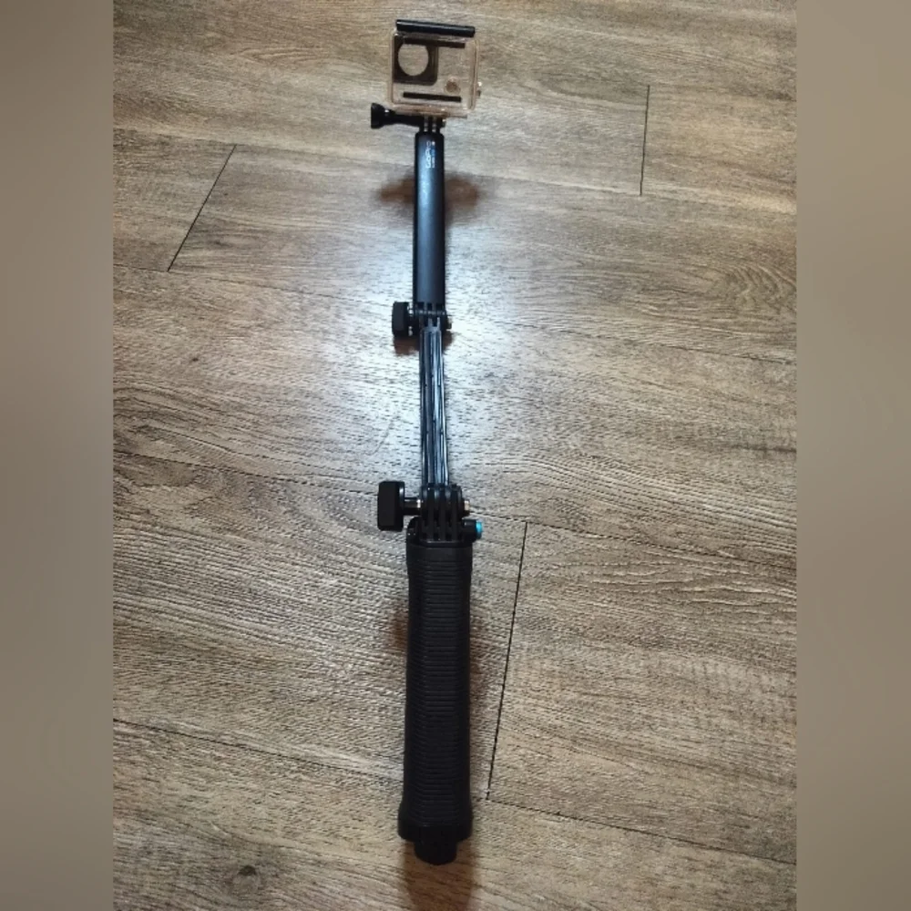 GoPro Black Action Camera with Tripod
